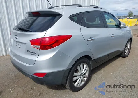 2013 Hyundai Tucson Limited from USA, damaged, VIN KM8JU3AC1DU657502